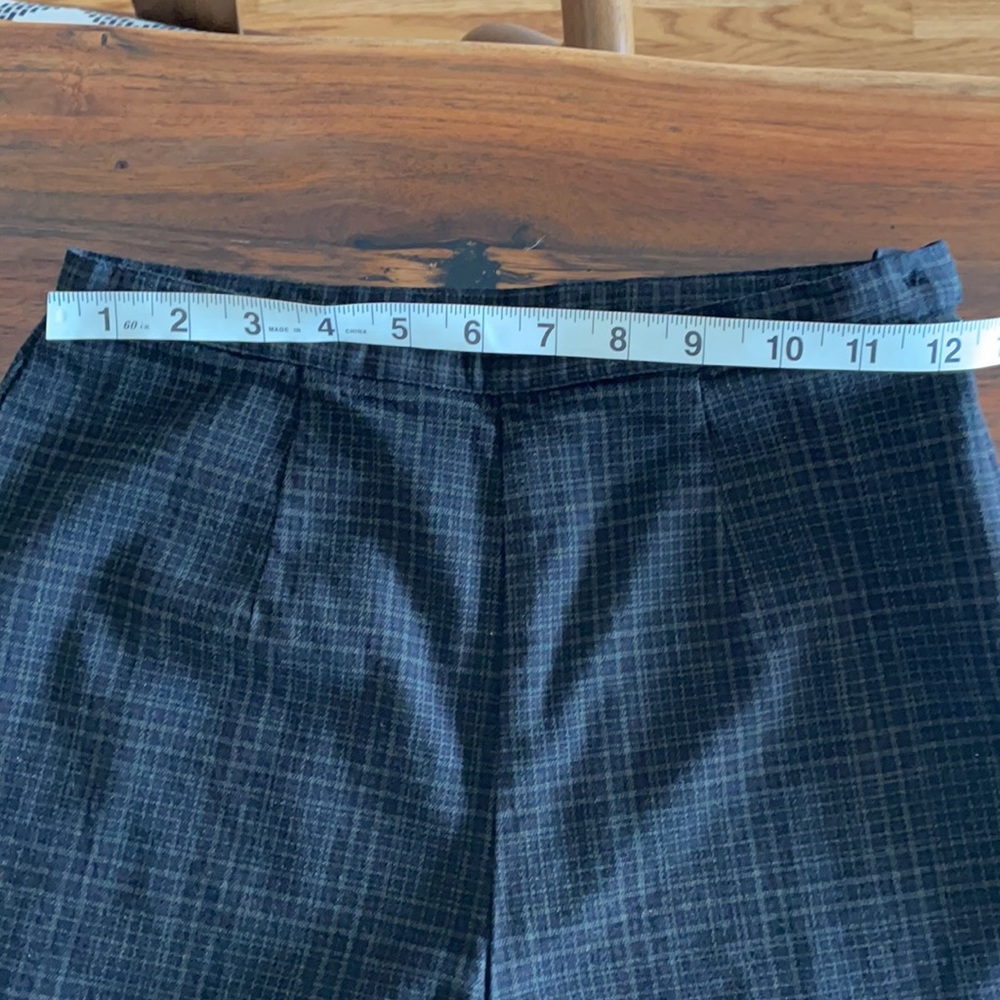 High Rise Plaid Pants - Picture 8 of 13